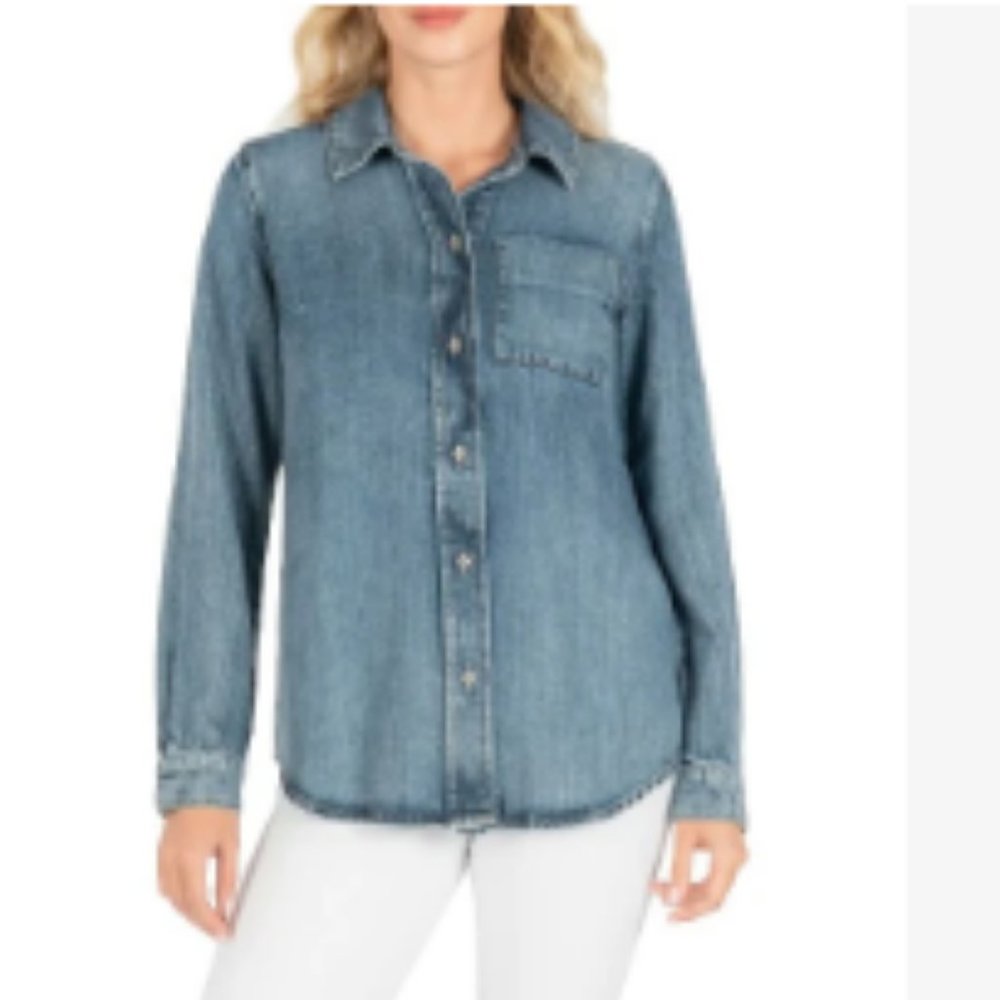 KUT from the Kloth Grace Button Down Shirt